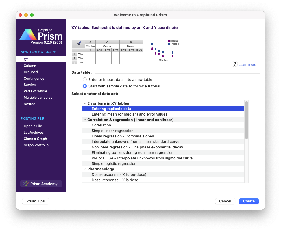 GraphPad Prism For Mac强大的生物统计学工具 V9.2.0