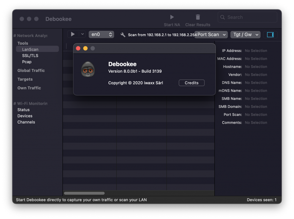 Debookee For Mac数据包抓取工具 V8.0.0b1 - 