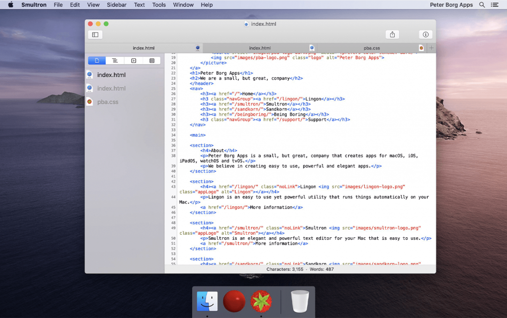 Smultron For Mac一款强大的开发编辑器 V12.4.4