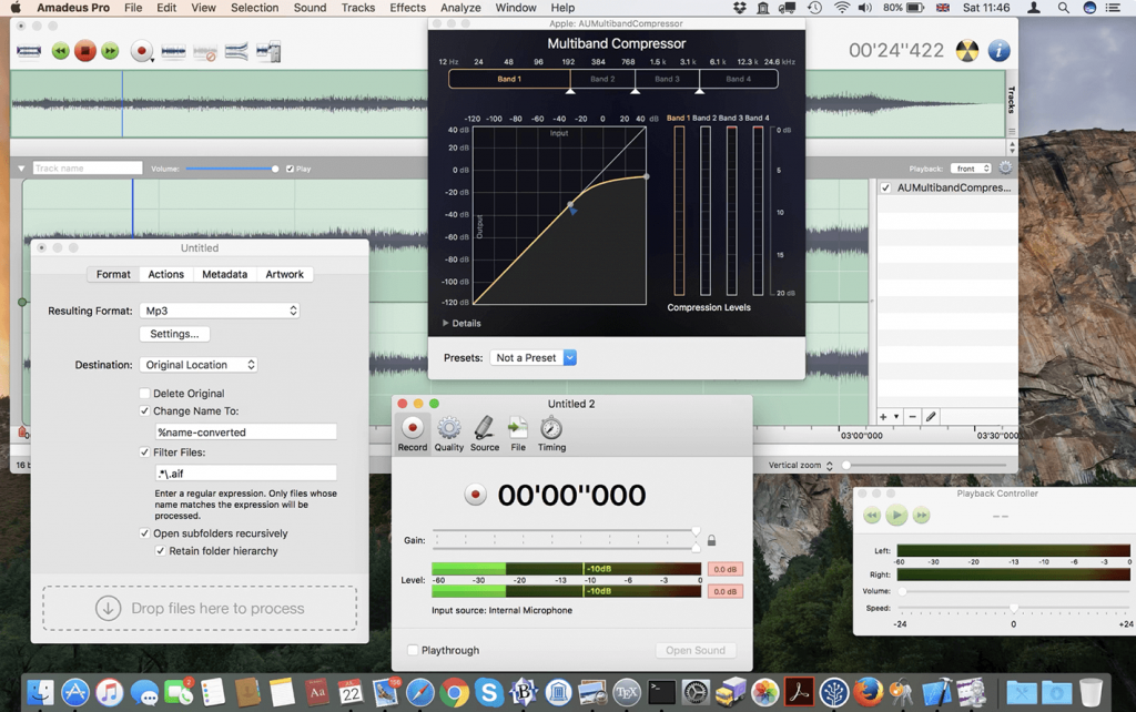 Amadeus Pro For Mac强大的音乐编辑器 V2.8.6(2574)汉化版