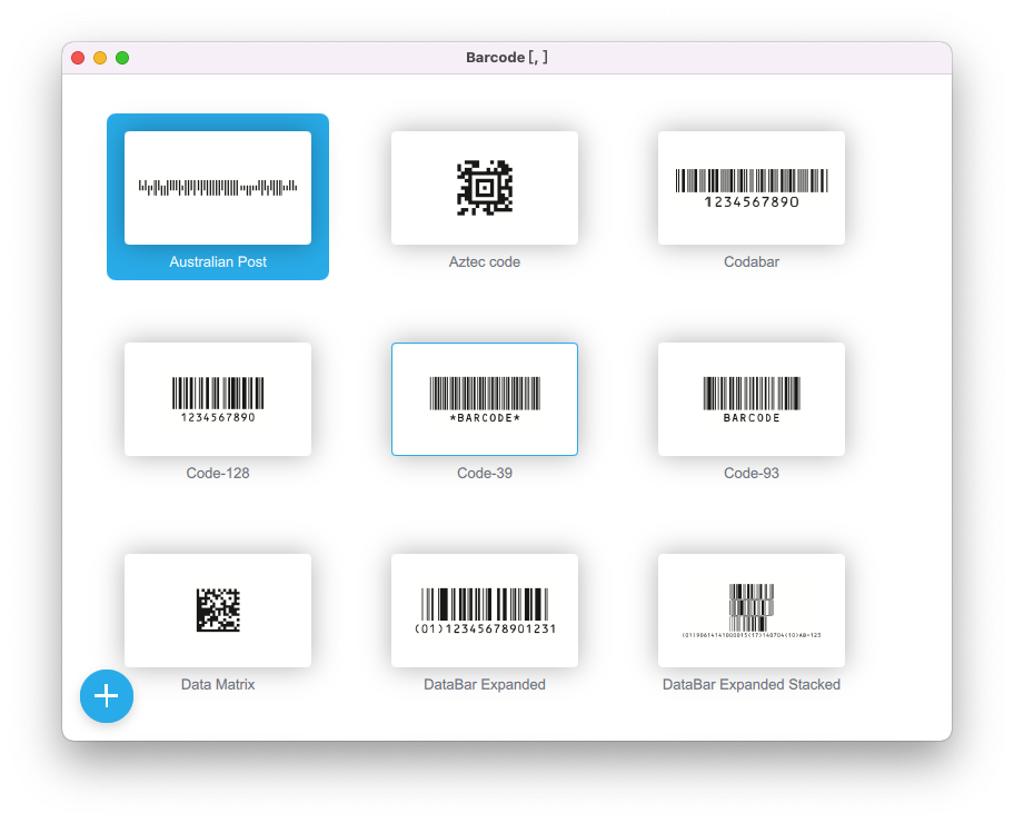 Barcode For Mac专业条形码生成器 V2.2.2