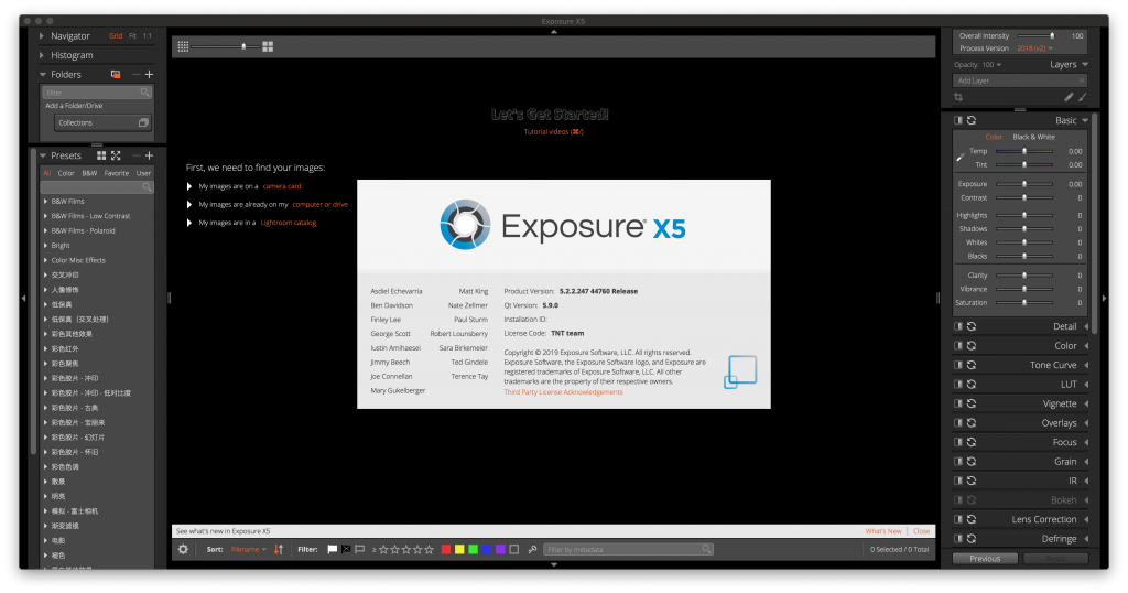 Exposure X5 Bundle Mac(ps/lr胶片滤镜套装) v5.2.2.247 - 