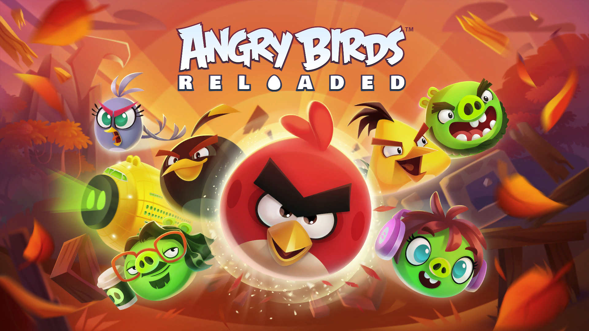 Angry Birds Reloaded for Mac v1.6 愤怒的小鸟 中文破解版下载