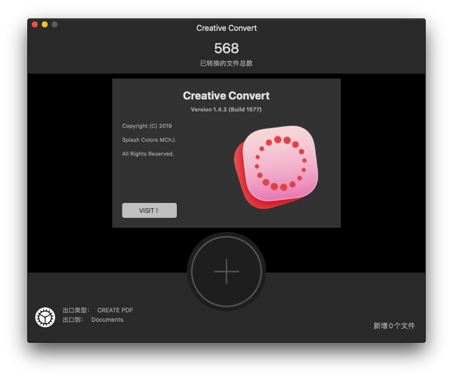 Creative Convert For Mac文件格式转换工具 V1.4.2 - 