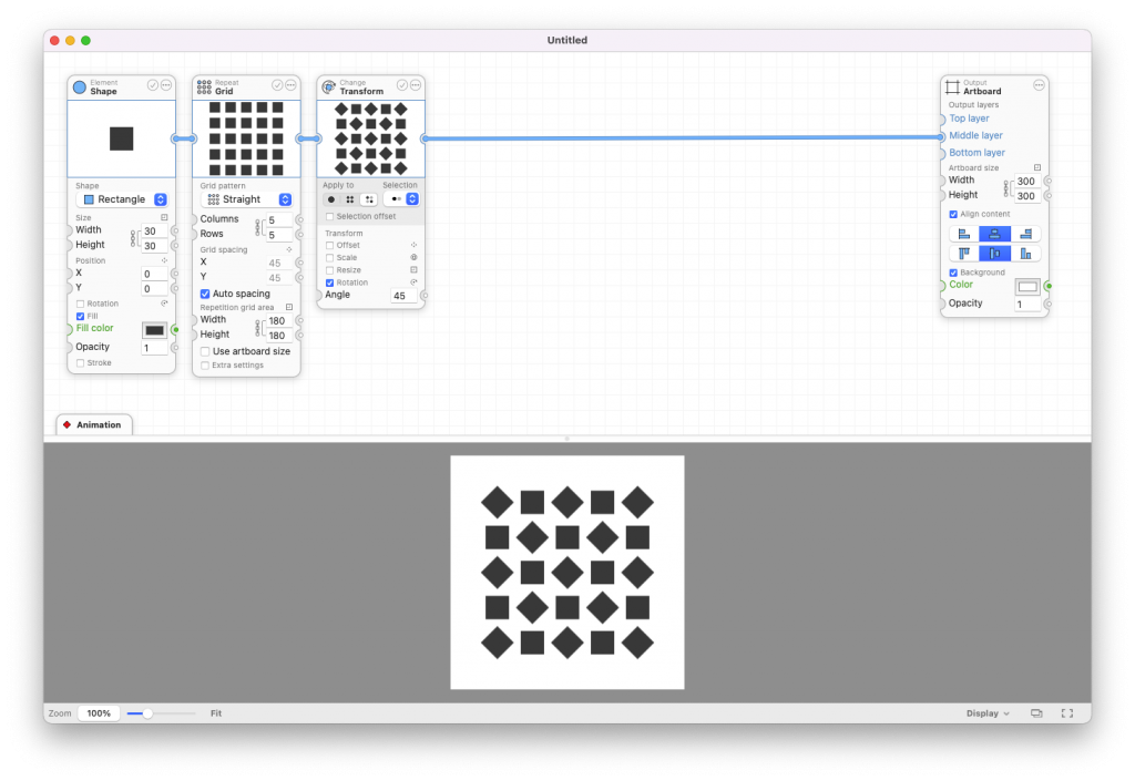 Patternodes For Mac创建基于重复的图形模式动画或插图 V3.0.4