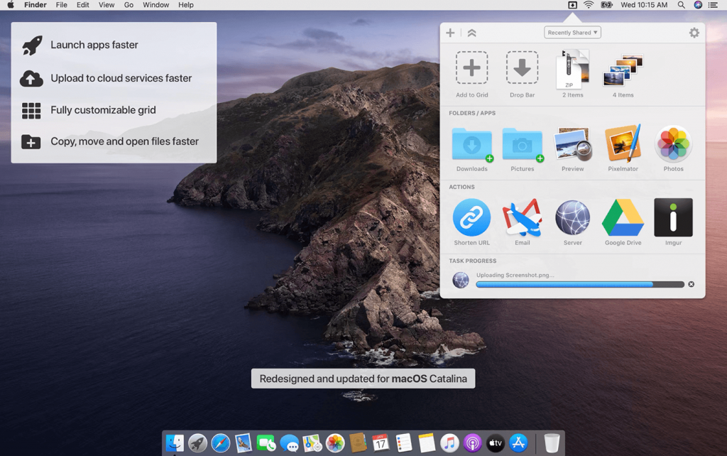 Dropzone 4 For Mac实用的文件拖拽操作效率工具 V4.5.0