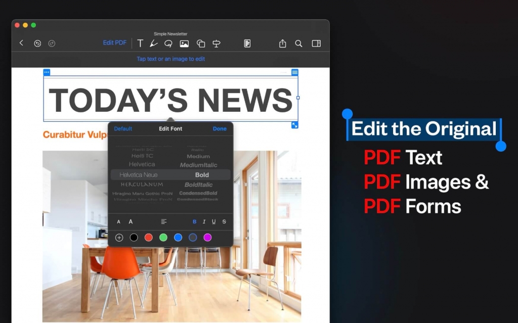 PDF Office Max For Mac多功能PDF编辑工具 V7.1.5