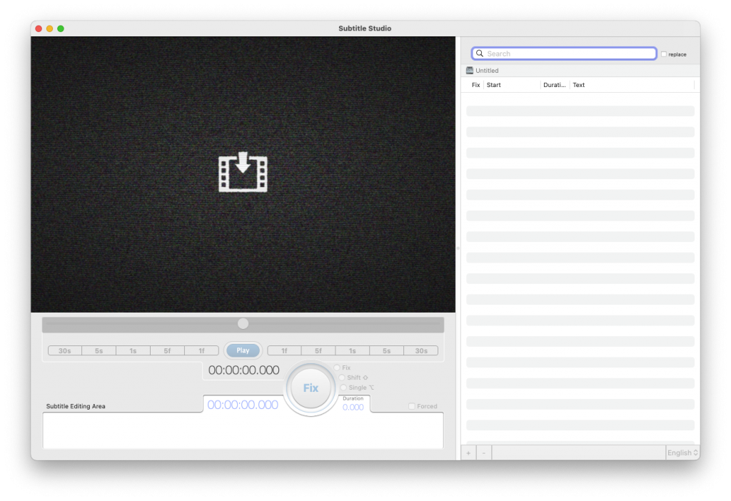 Subtitle Studio For Mac非常具有特色的视频剪辑工具 V1.5.6