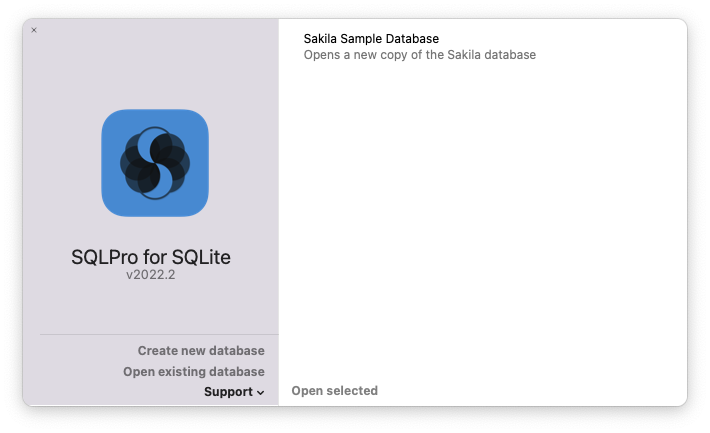 SQLPro for SQLite For Mac简单且强大的SQLite编辑器 V2022.2