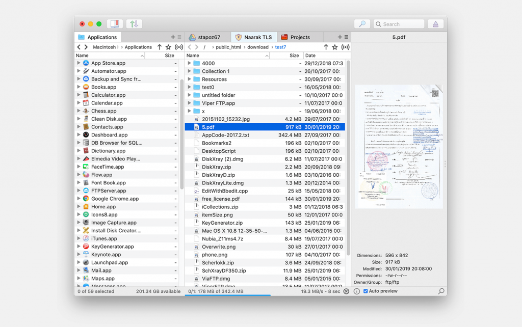 Viper FTP For Mac实用的文件管理工具 V6.1.3.61301