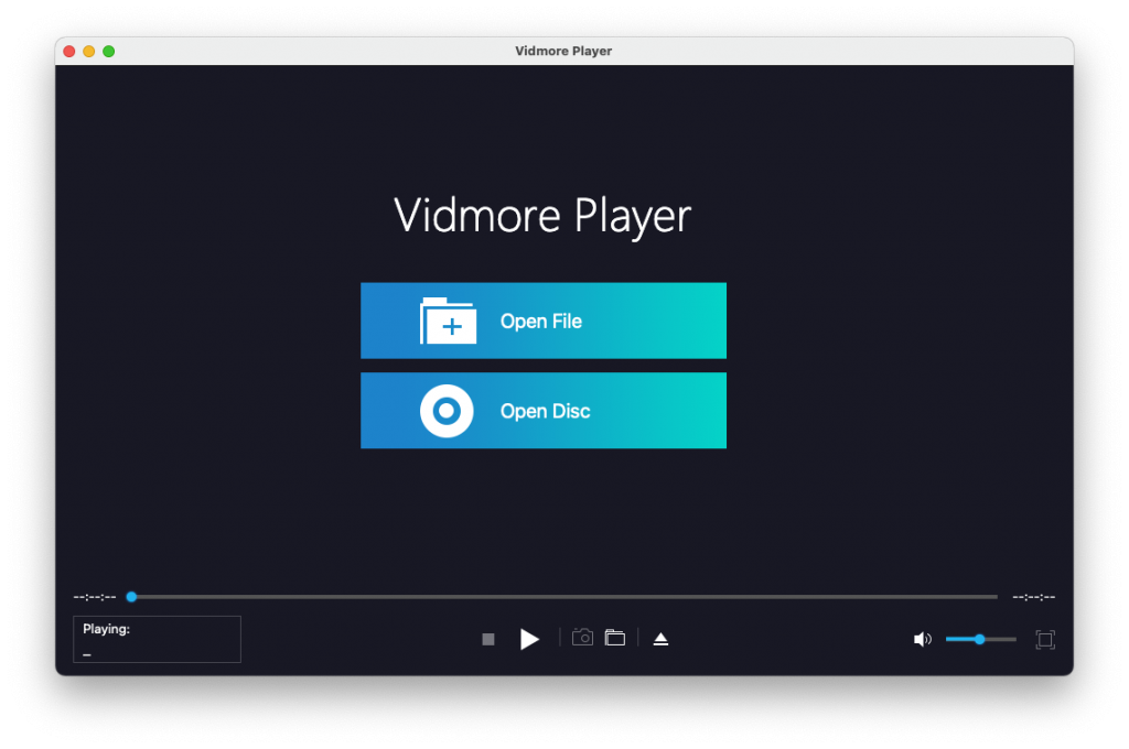 Vidmore Player For Mac蓝光播放器工具 V1.0.20