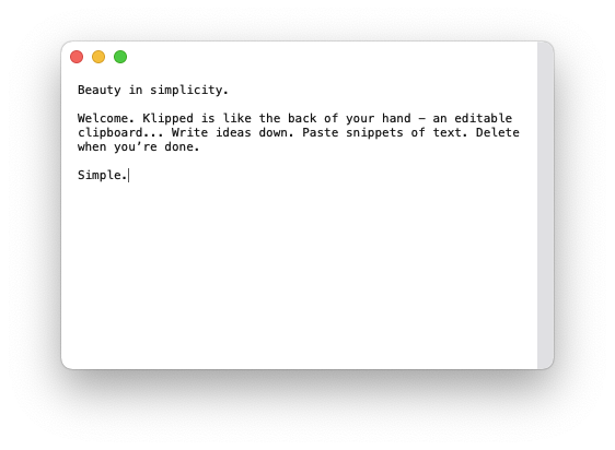 Klipped For Mac文本编辑工具 V1.15