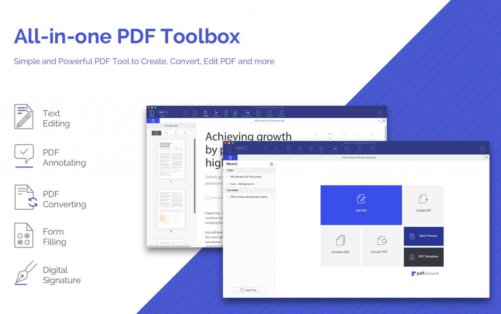 PDFelement Pro For Mac强大的PDF编辑工具 V9.0.9 OCR