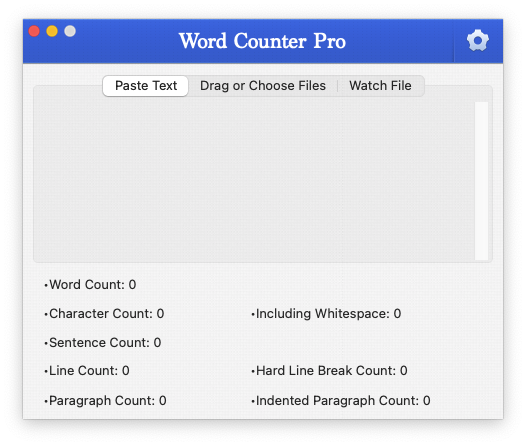 Word Counter Pro For Mac文字计数工具 V3.1