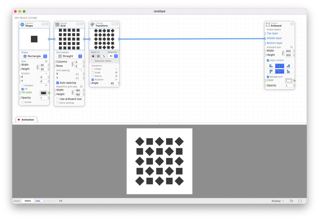 Patternodes For Mac创建基于重复的图形模式动画或插图 V3.0.0b8