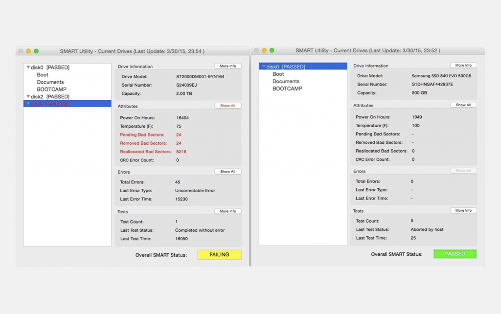 SMART Utility For Mac优秀的磁盘诊断工具 V3.2.7