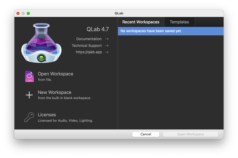 QLab Pro For Mac专业现场媒体编辑工具 V4.7