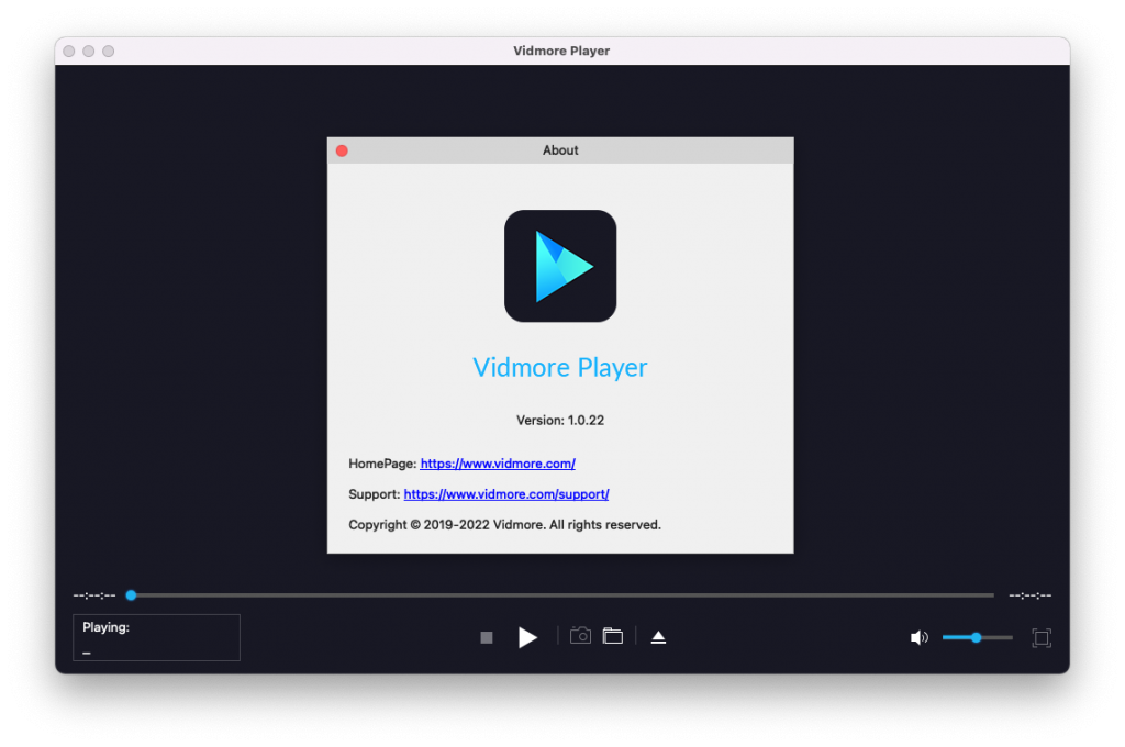 Vidmore Player for Mac v1.0.22 媒体播放器 破解版下载