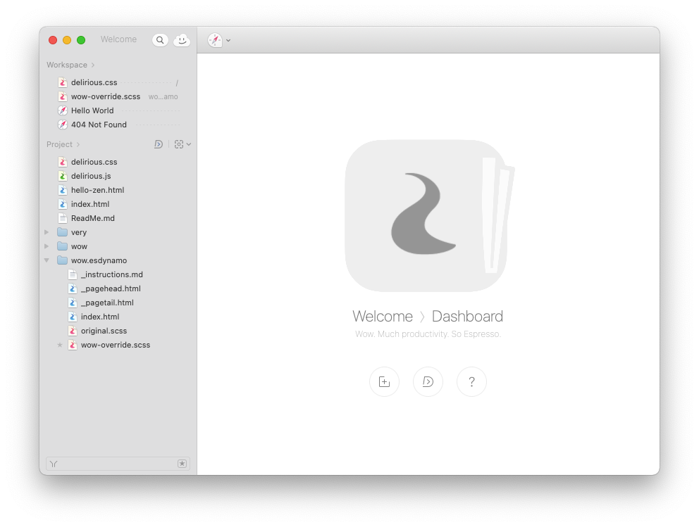 Espresso for Mac v5.6.1 强大的网页开发工具 破解版下载