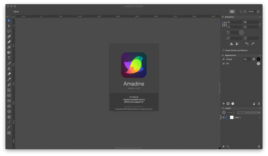Amadine For Mac矢量图设计绘制工具 V1.1.0 - 