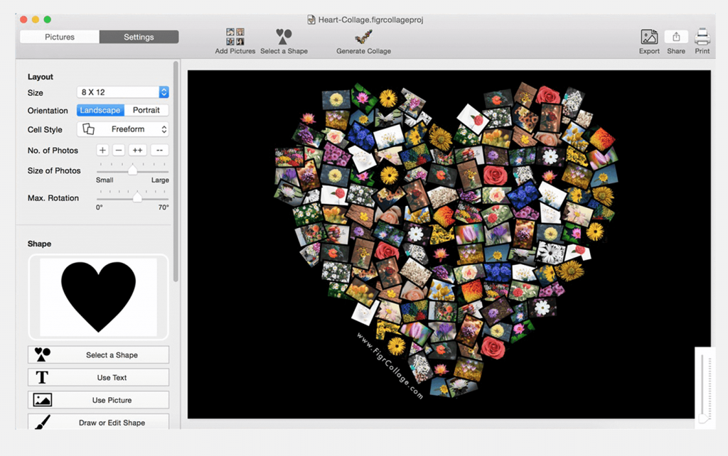 FigrCollage For Mac照片拼贴工具 V3.2.3