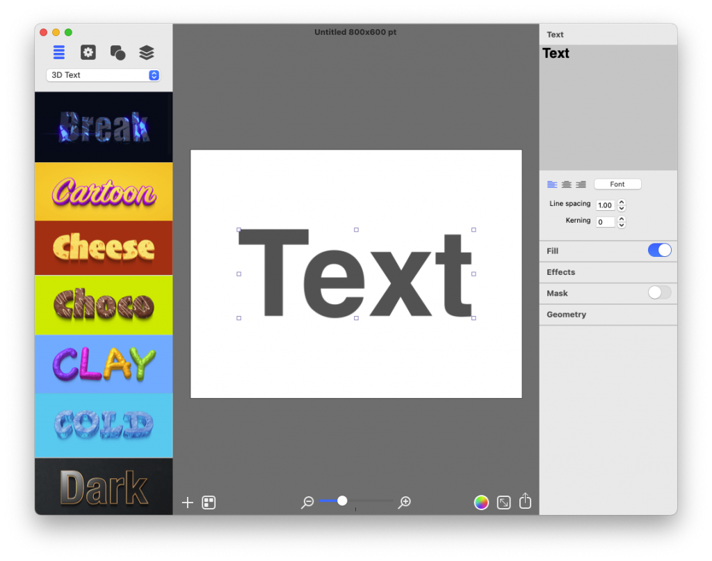 Art Text 4 for Mac v4.0.7 艺术字制作软件