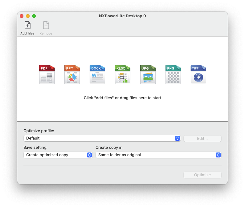 NXPowerLite Desktop For Mac多格式文档压缩工具 V9.1.0