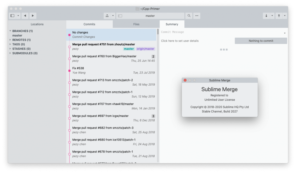 Sublime Merge for Mac 1.1.1.6 破解版下载 Git客户端 - 