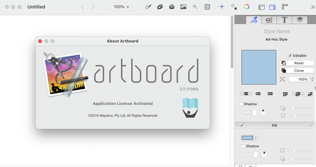 Artboard for Mac v2.3 平面设计图形设计软件 破解版下载