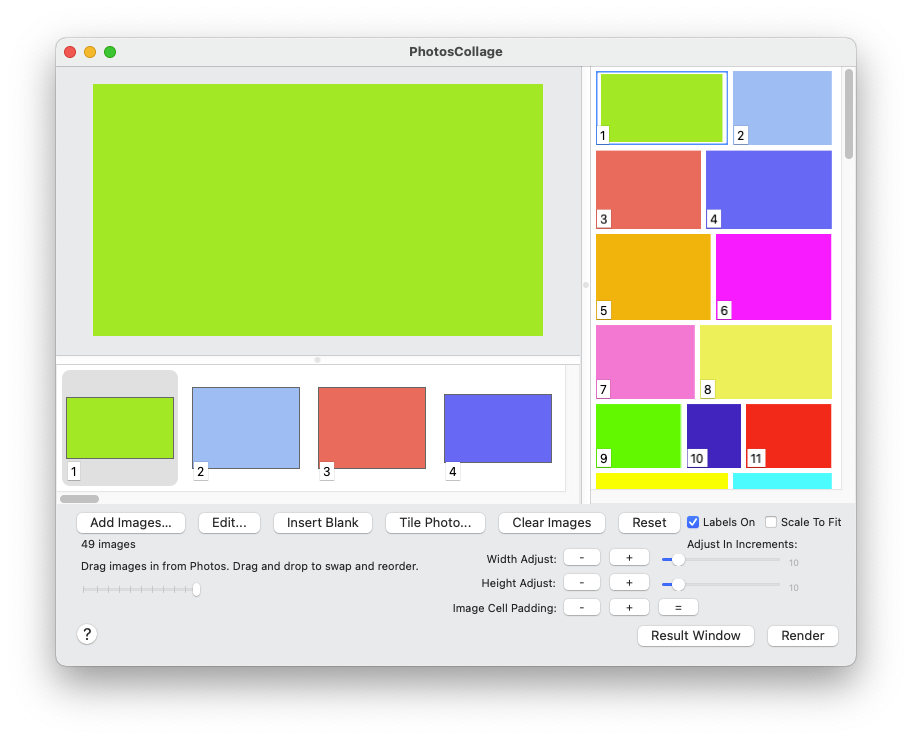 PhotosCollage For Mac照片拼贴工具 V1.3.4