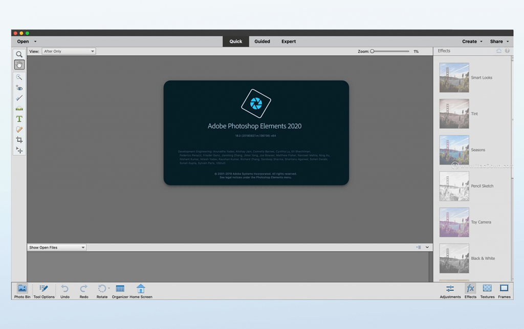 Adobe Photoshop Elements For Mac强大的图片编辑工具 V2021.19.2 英文版