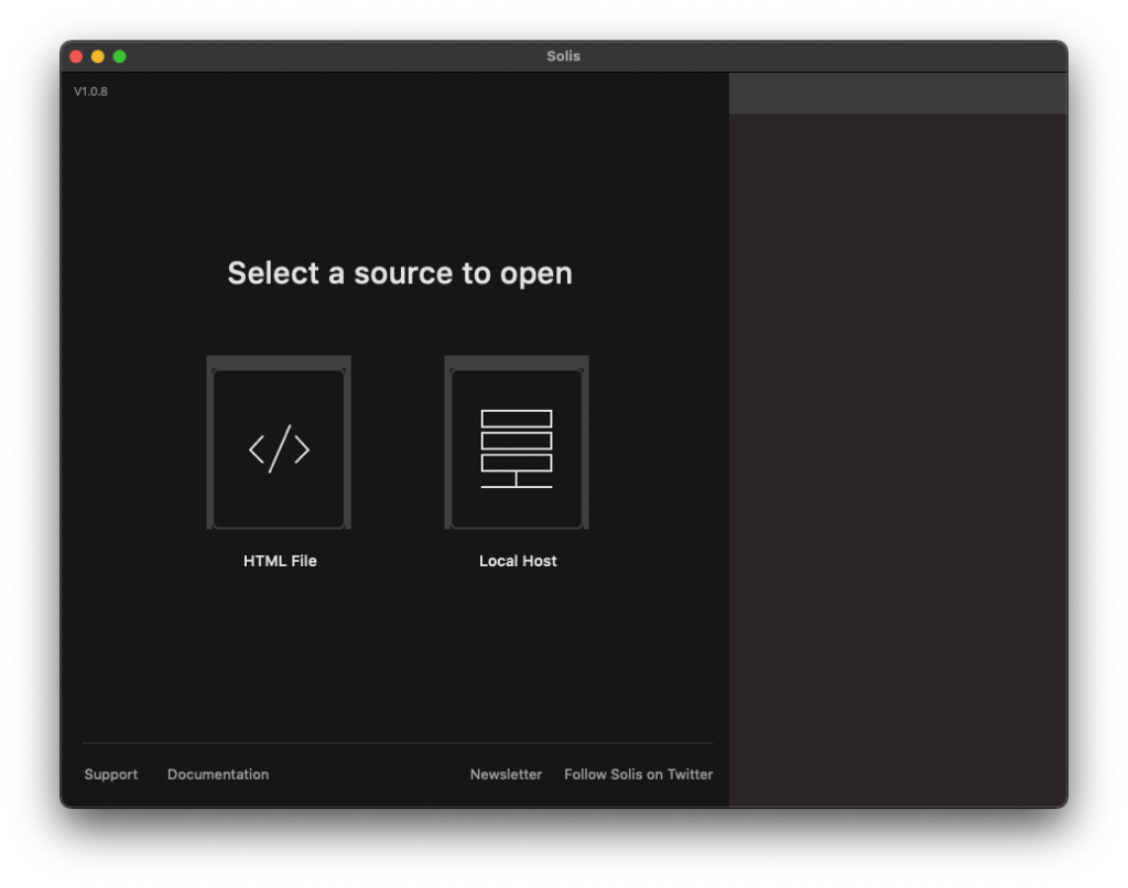 Solis For Mac代码编辑器实时设计输出工具 V1.0.7