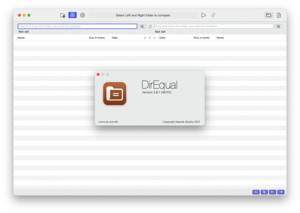 DirEqual for Mac v3.6.1 文件比较工具 破解版下载