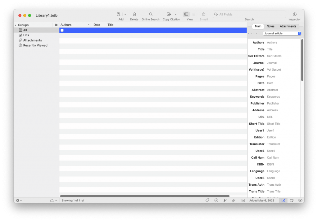 Bookends For Mac文献书籍管理工具 V14.0.7