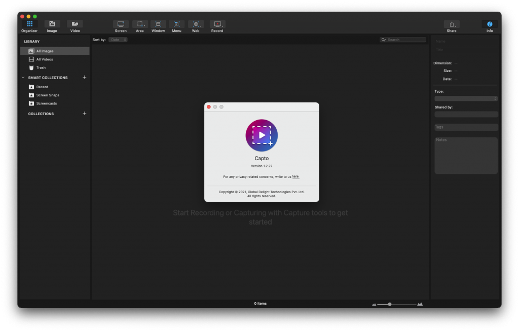 Capto For Mac简单易用的屏幕录制及编辑工具 V1.2.27