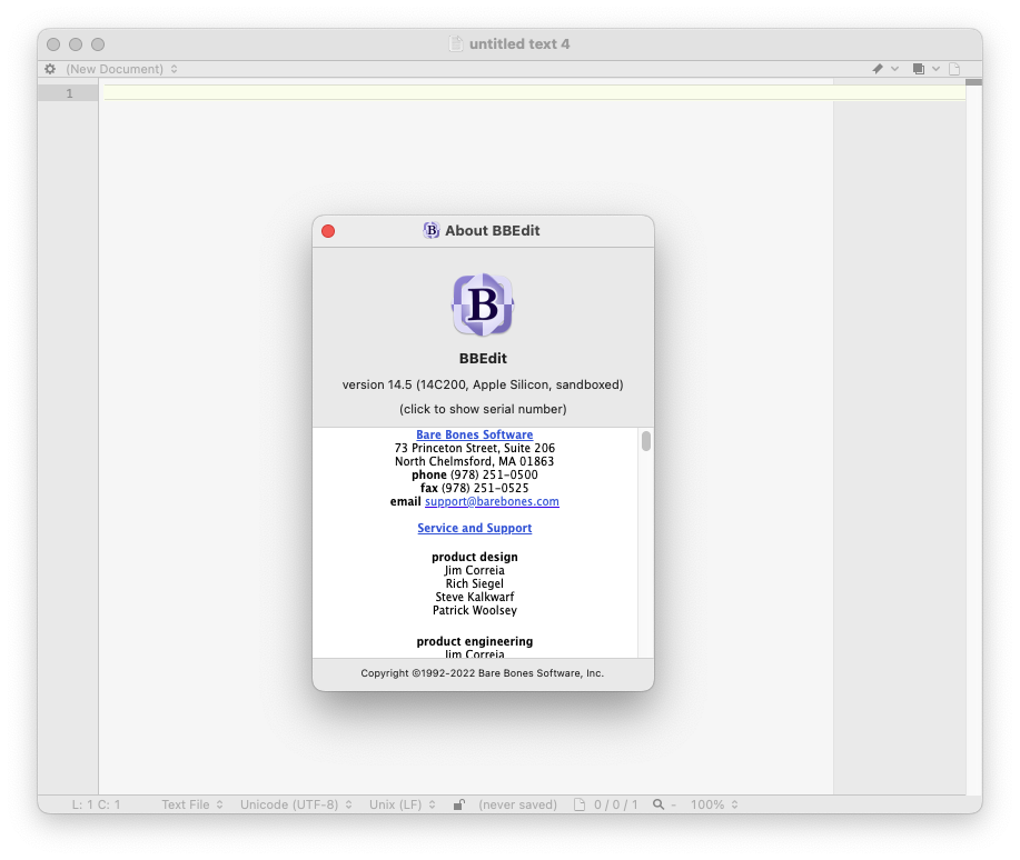 BBEdit for Mac v14.5 文本和HTML编辑器 破解版下载