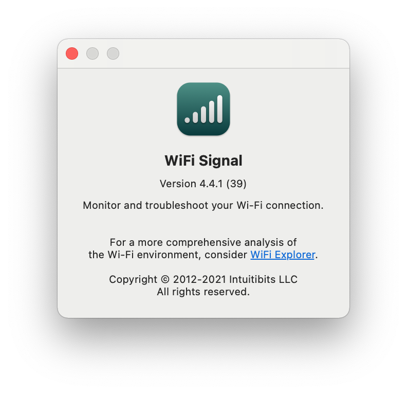 WiFi Signal for Mac v4.4.1 监控Wi-Fi连接信息 破解版下载 - 