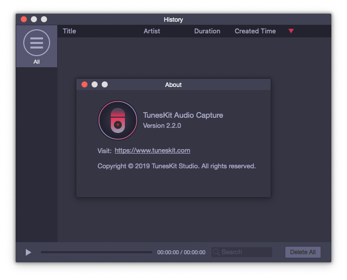 TunesKit Audio Capture for Mac v2.2.0 智能音频采集器 破解版下载 - 