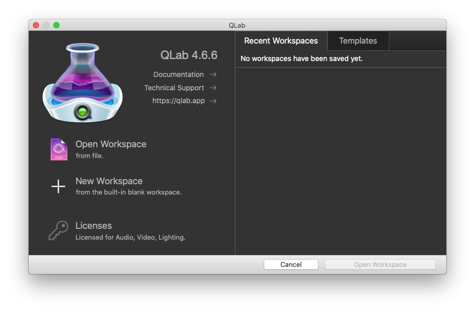 QLab Pro For Mac专业现场媒体编辑工具 V4.6.6 - 