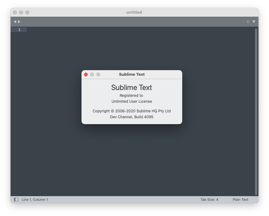 Sublime Text for Mac v4.0 Build 4095 Dev 最新中文汉化破解版下载