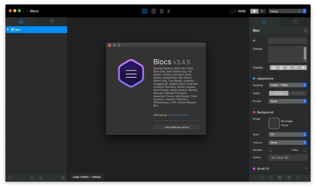Blocs for Mac v3.4.5 破解版下载 视觉网页设计工具 - 