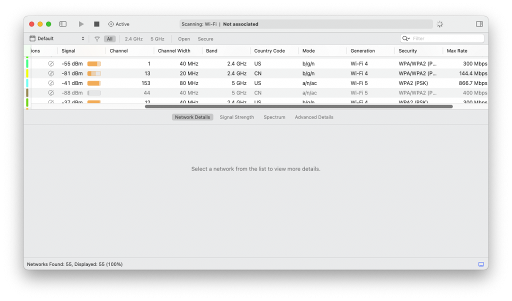 WiFi Explorer Pro for Mac v3.0.5 WiFi扫描诊断工具 破解版下载