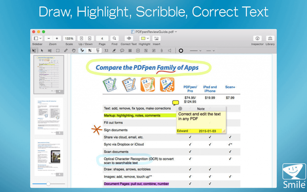 PDFpenPro For Mac强大的PDF文本编辑工具 V13.1.0