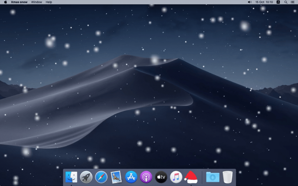 Xmas snow For Mac圣诞屏幕下雪动态效果工具 V1.5.4