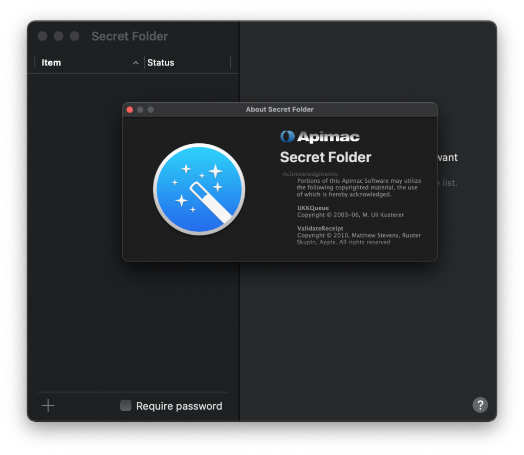 Secret Folder Pro For Mac文件夹加密软件 V10.5