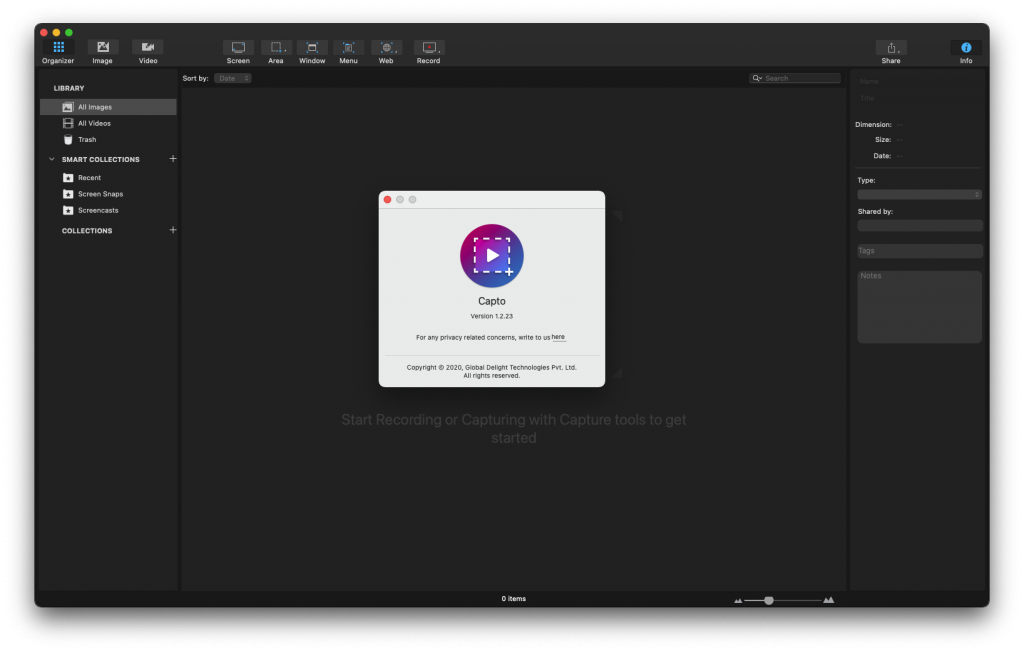 Capto for Mac v1.2.23 屏幕截图和屏幕录制软件 破解版下载