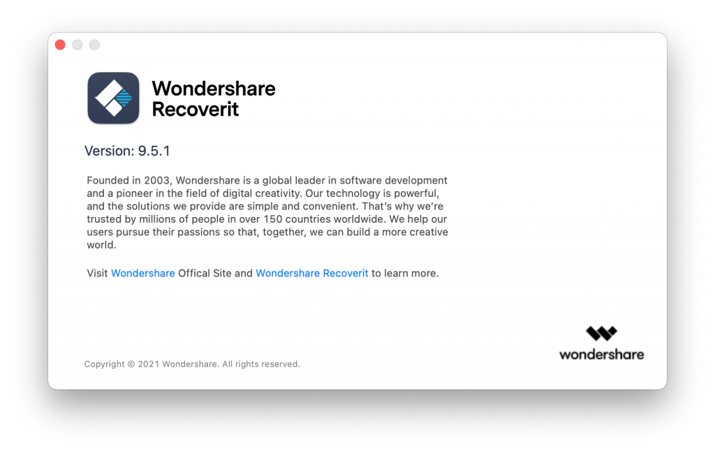 Wondershare Recoverit For Mac强大的数据恢复工具 V9.5.1.3 - 