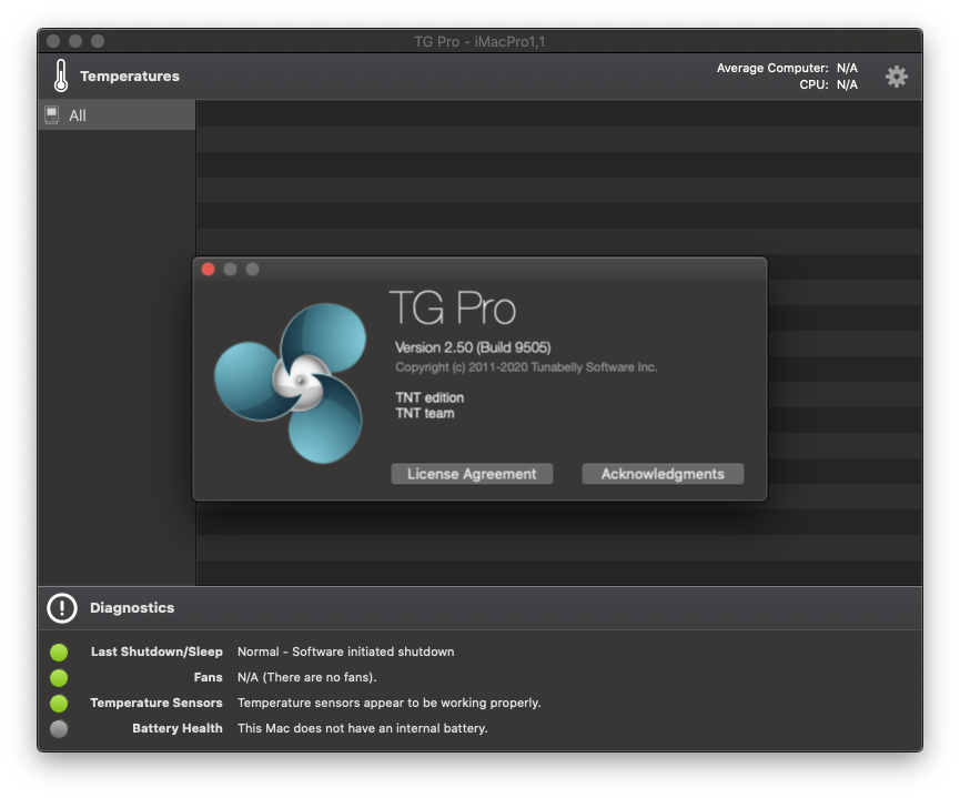 TG Pro for Mac v2.50 控制风扇速度 监控温度 破解版下载 - 