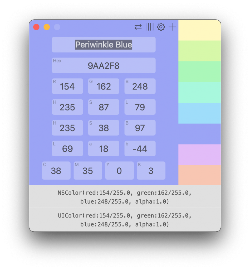 ColorWell for Mac v7.2.2 拾色器 调色板 破解版下载 - 