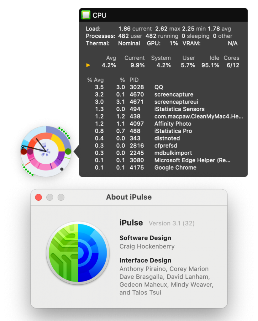 iPulse For Mac系统性能监测工具 V3.1.0 - 